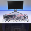 tapis de souris grand format loup