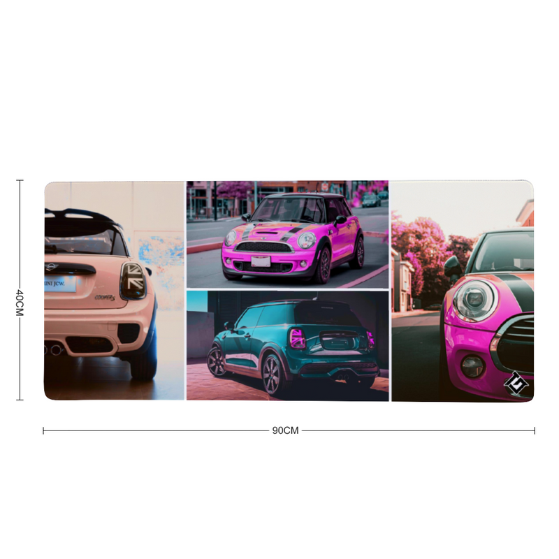 Tapis de Souris Grand Format Mini Cooper