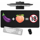 tapis de souris grand format motif sex