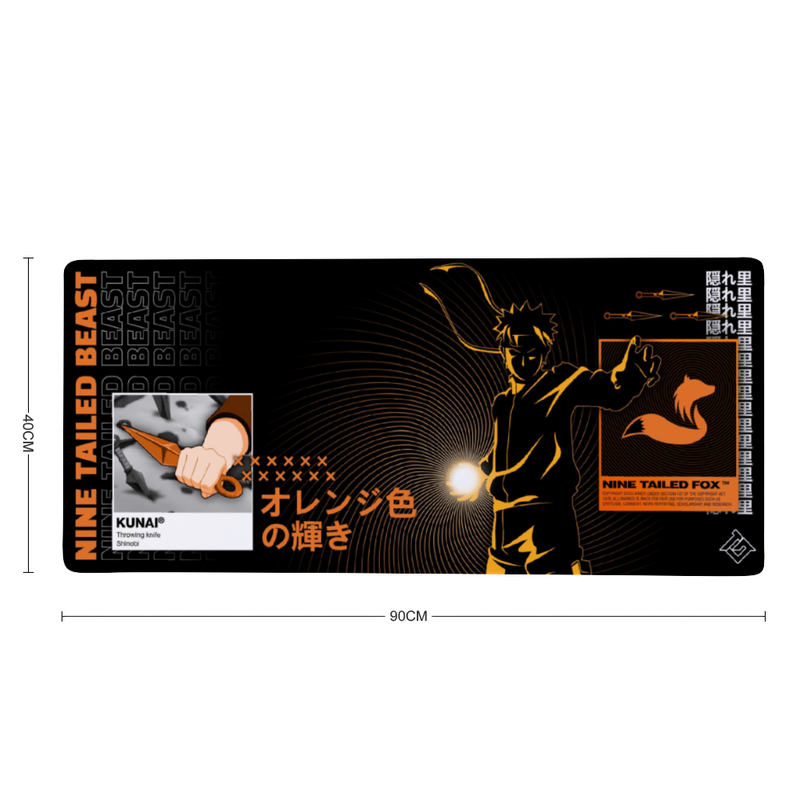 Tapis de Souris Grand Format Naruto