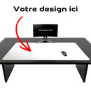 tapis de souris grand format personnalisable 120x60 cm