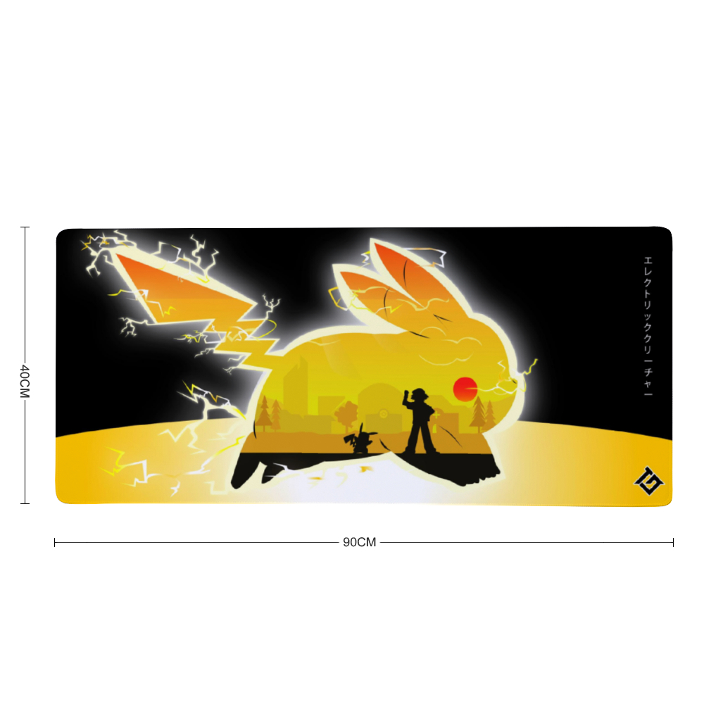 Bem's POKEMON - Pikachu - Tapis de Bureau XL