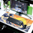 tapis de souris grande taille motif dauphin