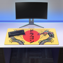 tapis de souris japon dragon xxl