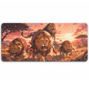 tapis de souris motif lion