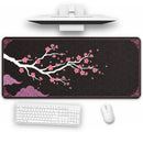 Tapis de souris Seigaiha Kuro noir