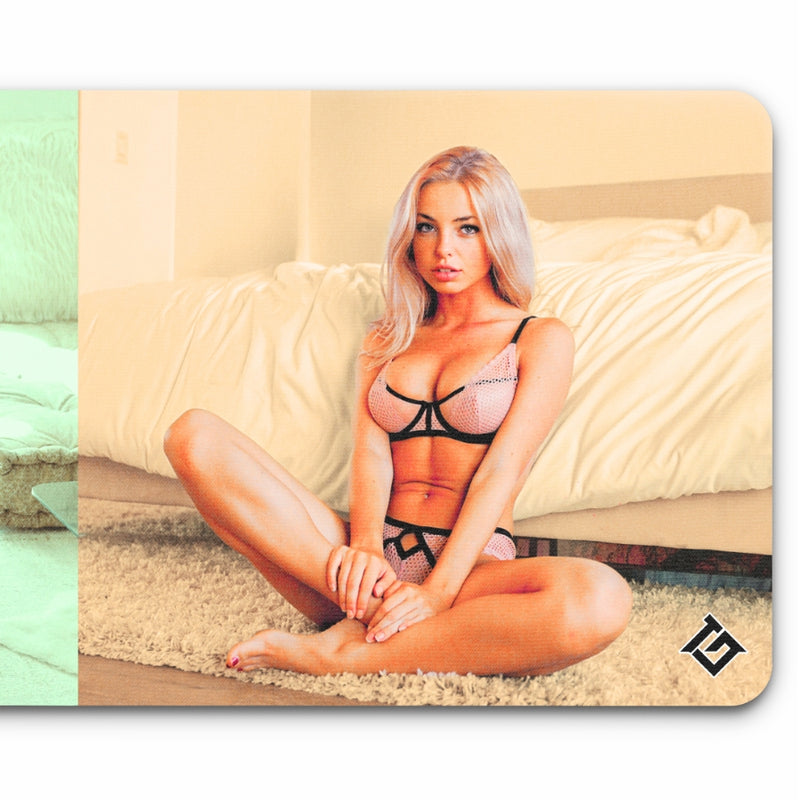 Tapis de Souris Sexy Femme Blonde