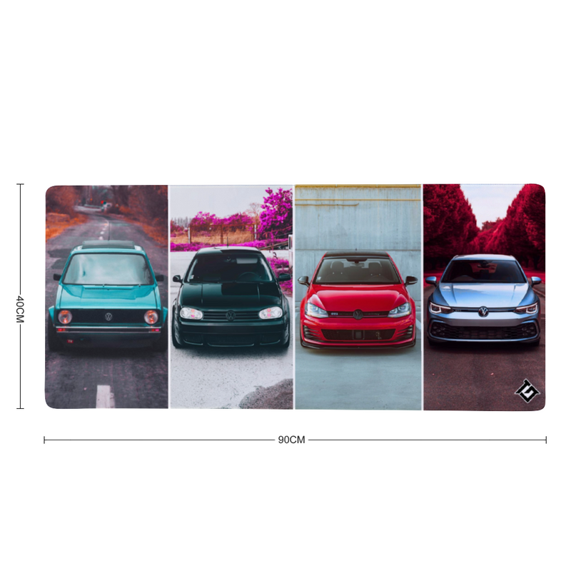 Tapis de Souris Volkswagen Golf Grand Format