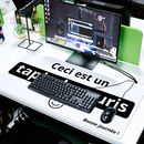 Tapis de Souris XL Blague Pas Drôle