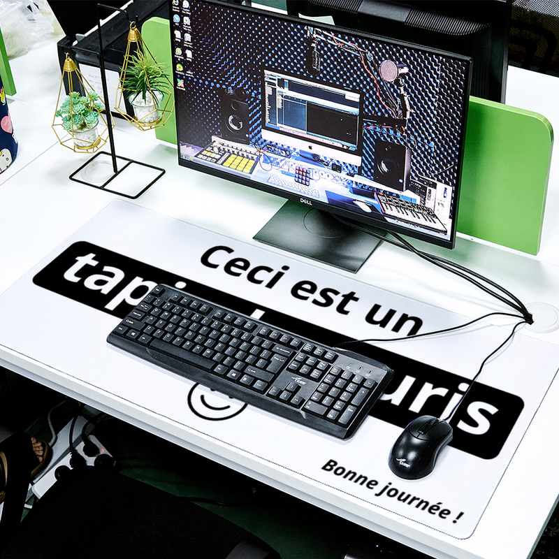Tapis de Souris XL Blague Pas Drôle