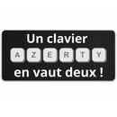 Tapis de Souris XXL Azerty