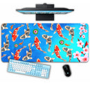tapis de souris xxl carpe koi poisson