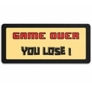 tapis de souris xxl gamer game over