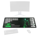 tapis de souris xxl guerrier vert manga