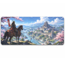 tapis de souris xxl motif guerrier japonais