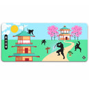 Tapis de Souris XXL Ninja Japonais