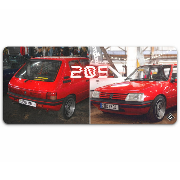 Tapis de Souris XXL Peugeot 205