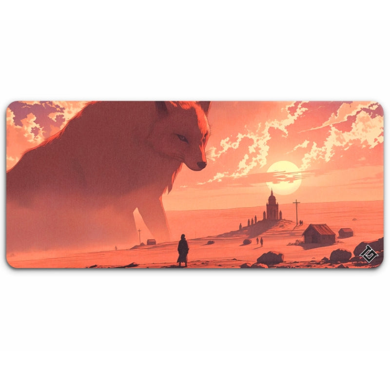 tapis de souris xxl renard
