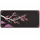 tapis de souris xxl Seigaiha Kuro noir