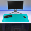 tapis de souris xxl turquoise