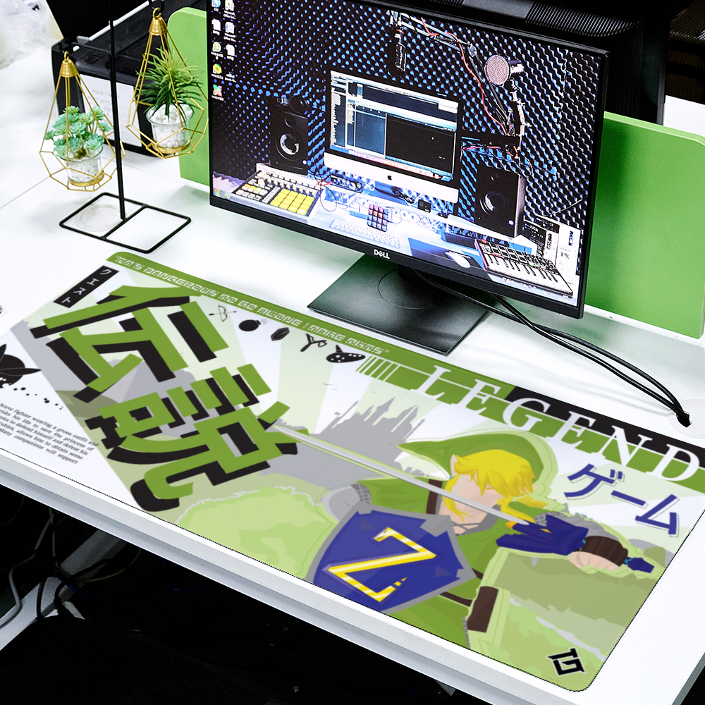 Nintendo - Zelda - Tapis de souris XL - 25 x 35 cm - jeu - set de table  gaming 