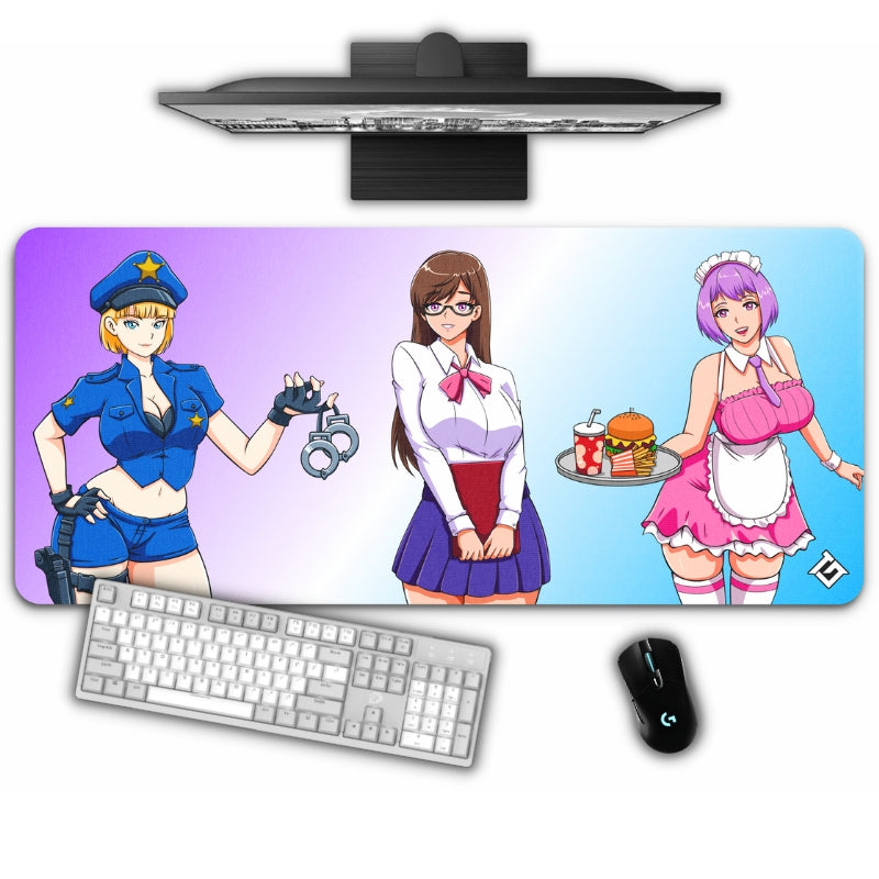 tapis d'ordinateur hentai girls