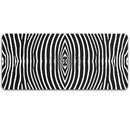 tapis gamer animaux zèbre