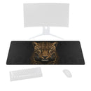 tapis gamer xxl léopard