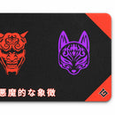 Tapis Souris masques japonais