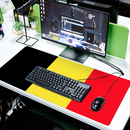 Grand Tapis de Souris Drapeau Belgique