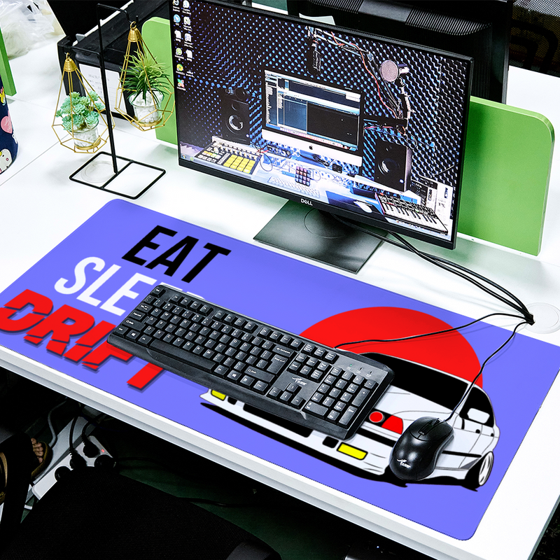 Grand Tapis de Souris Eat Sleep Drift