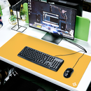 Grand Tapis de Souris Jaune