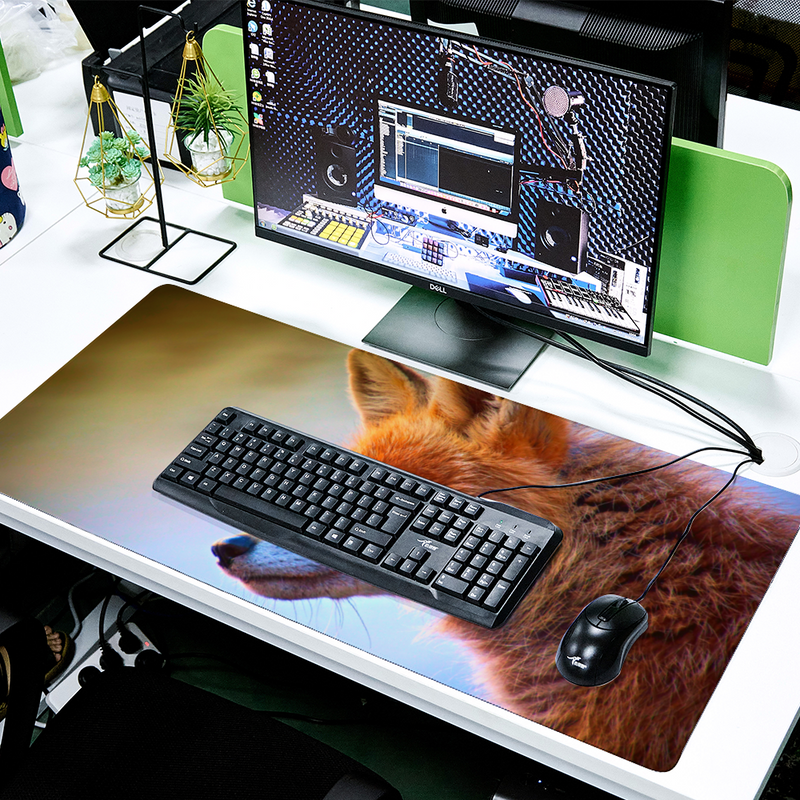 Grand Tapis de Souris Renard
