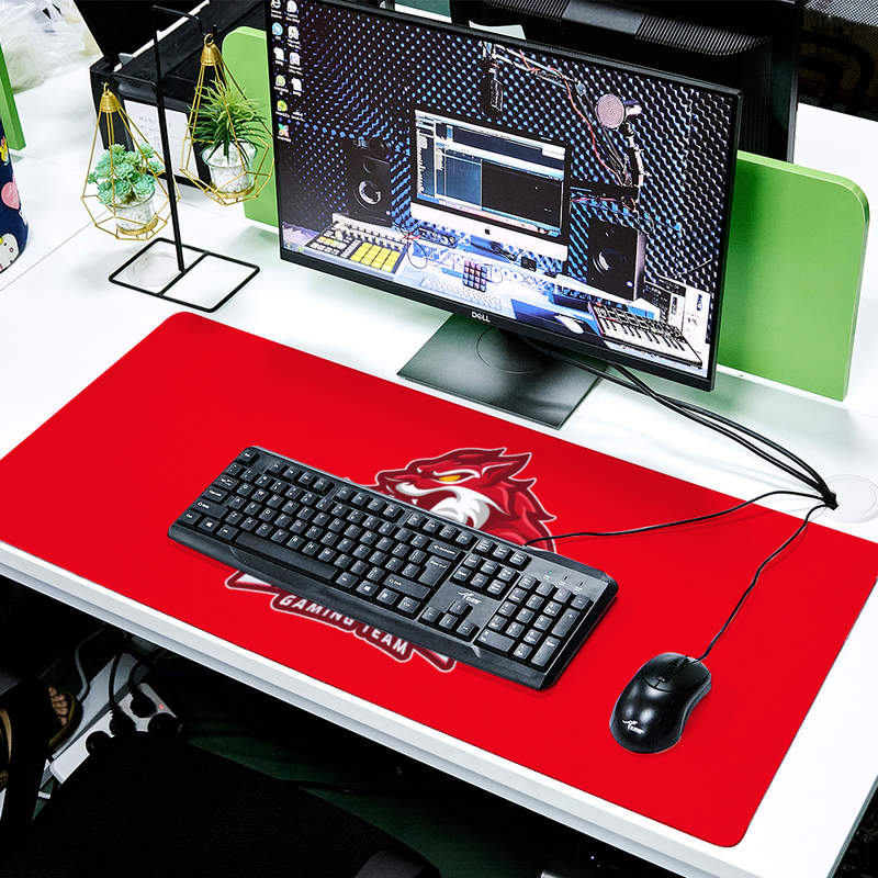 Tapis de Bureau gamer Wolf Team