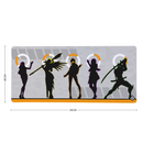 Tapis de Souris d'ordinateur Overwatch XXL