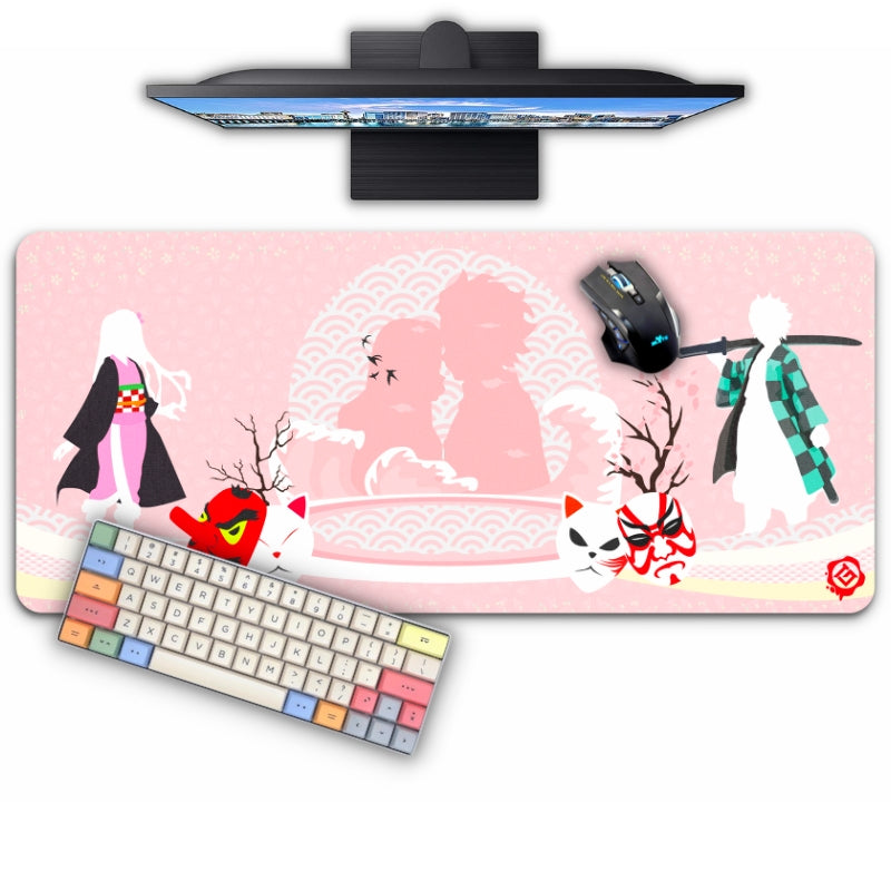 Tapis de Souris Demon Slayer Grande Taille