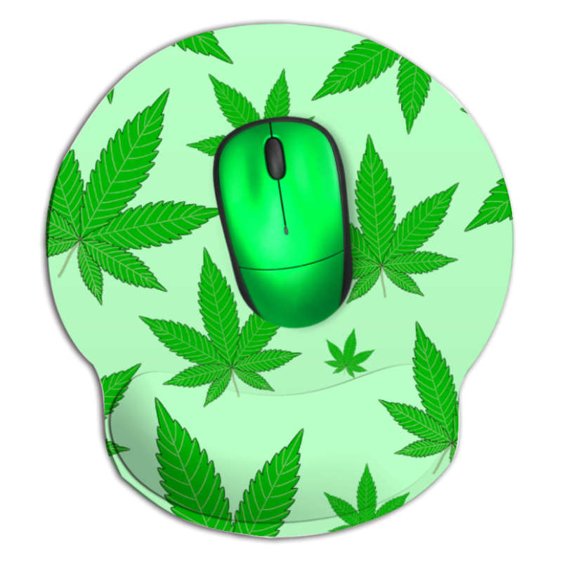 Tapis de Souris Ergonomique Cannabis