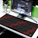 Tapis de Souris Esport Grand Format Red Fusion