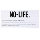 Tapis de Souris Gamer No Life