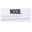 Tapis de Souris Gamer Noob