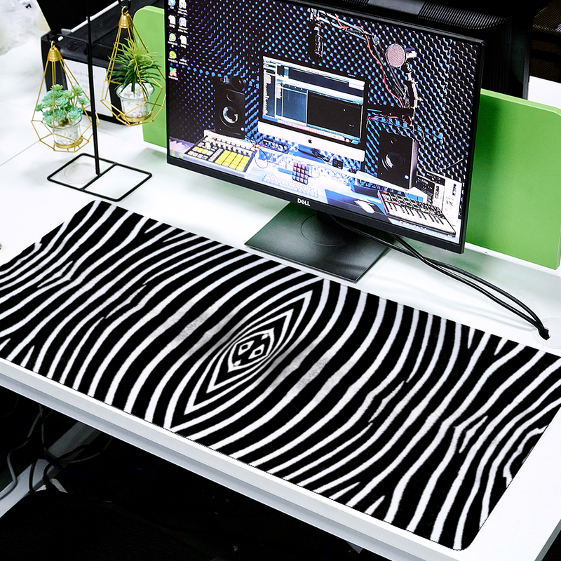 tapis de souris géant zèbre