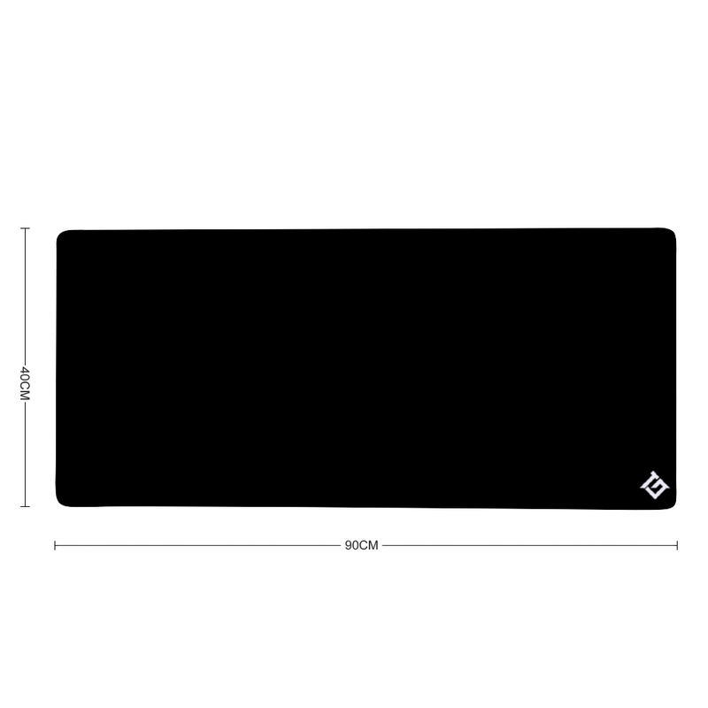 Tapis de Souris Noir Grand Format