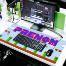 Tapis de Souris Rétro Gaming Personnalisé Grand Format