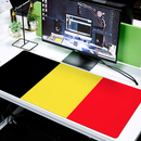 Tapis de Souris XXL Drapeau Belgique