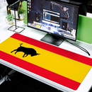Tapis de Souris XXL Drapeau Espagne
