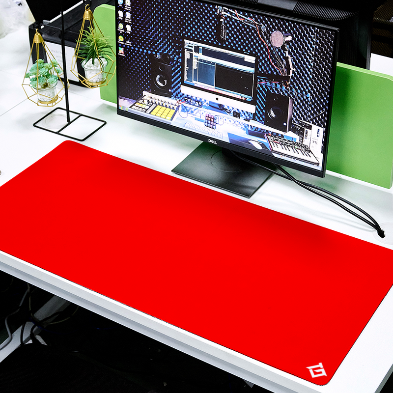 Tapis de souris XXL antidérapant gamer souple PC motif carte du monde 90 x  40 cm