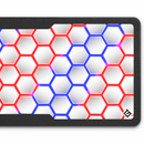 Tapis Gamer White Fusion