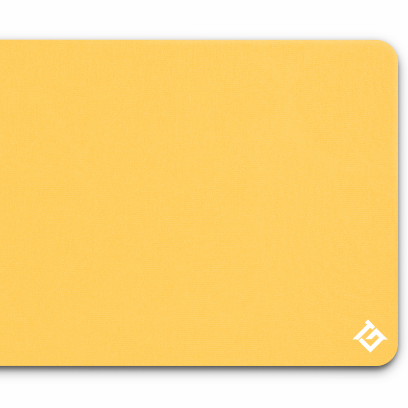 Tapis Ordinateur Jaune