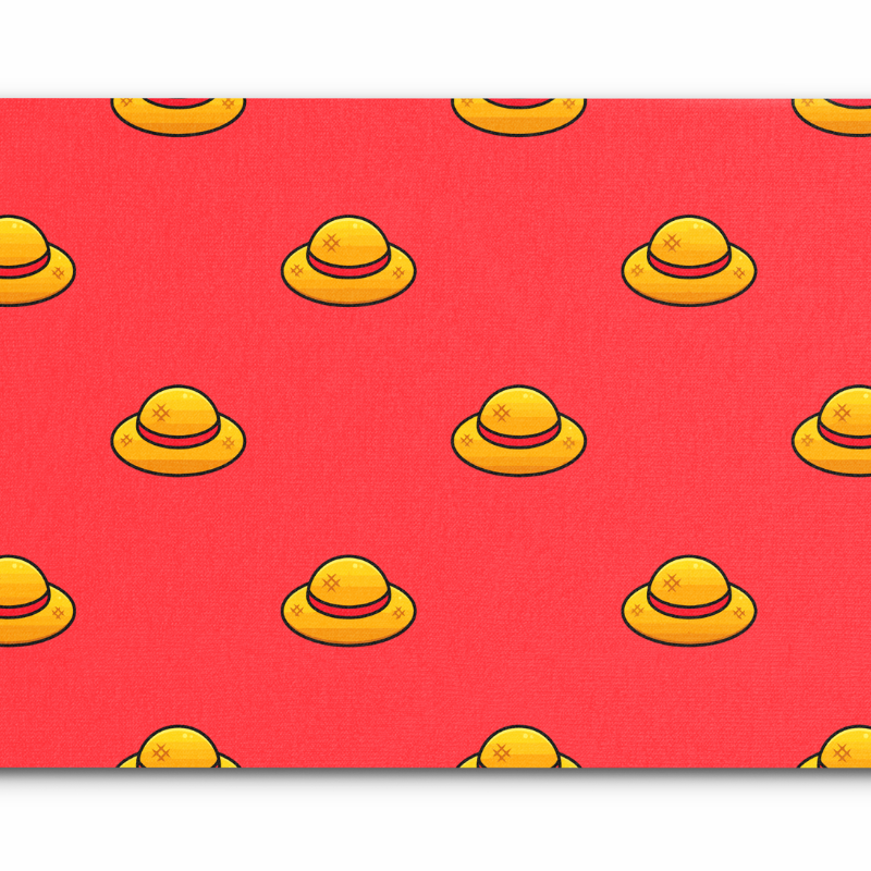 Tapis Souris Chapeau Paille Luffy
