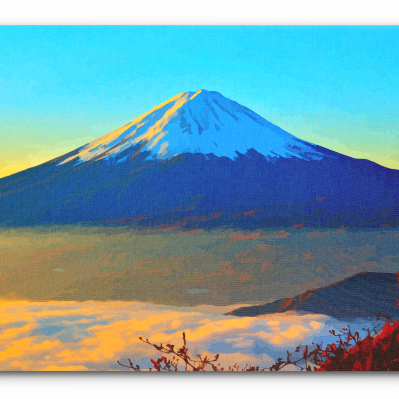 Tapis Souris Mont Fujiyama